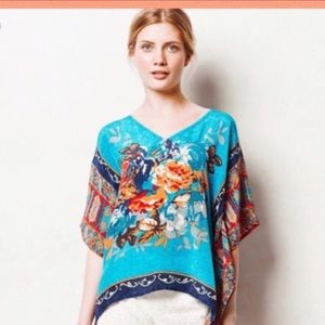 Anthropologie Tolani Silk Blouse